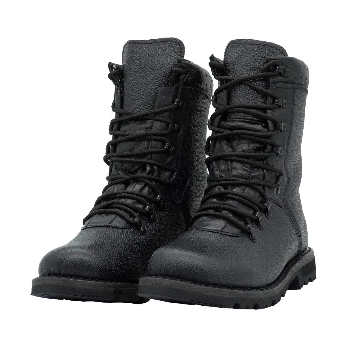 Brandit Bw Model 2000 Combat Safety Boots Leather Black Colour For Men